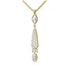 Image 3 : 3 ctw Diamond Necklace 18K Yellow Gold - REF-346N8F