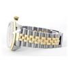 Image 2 : Rolex Men's Two Tone 14K Gold/SS, QuickSet, Diamond Dial with Fluted Bezel - REF-443H2W
