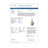 Image 4 : 18.56 ctw Canary Citrine & Diamond Victorian Necklace 14K Rose Gold - REF-244M2G