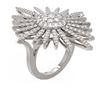 Image 1 : 3.1 ctw Diamond Ring 18K White Gold - REF-274A8N