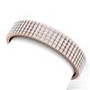 Image 1 : 22 ctw VS/SI Diamond Unisex 8 Inches Bracelet 18K Rose Gold - REF-1290W2H