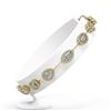 Image 2 : 6.5 ctw Mix Cut Diamonds Designer Bracelet 18K Yellow Gold - REF-816H2R