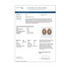 Image 4 : 3 ctw Diamond & Pearl Earrings 18K Rose Gold - REF-299K3Y