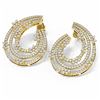 Image 3 : 4.31 ctw Diamond Earrings 18K Yellow Gold - REF-377W8H