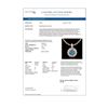 Image 4 : 1.15 ctw Fancy Intense Blue Diamond Art Deco Necklace 18k Rose Gold - REF-218Y2X