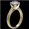 Image 3 : 2.55 ctw Certified Quality Diamond Engagment Ring 10k Yellow Gold - REF-616A8N
