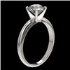 Image 3 : 1.55 ctw Certified Quality Diamond Engagment Ring 10k White Gold - REF-271A8N