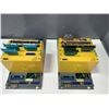 Image 2 : (2) - FANUC A03B-0801-C009 I/O BASE UNITS WITH MODULES AS PICTURED