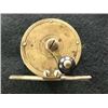 Image 1 : SILAS B TERRY BRASS REEL