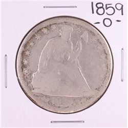 1859-O $1 Seated Liberty Silver Dollar Coin