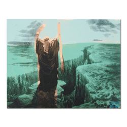 "Ringo" Daniel Funes "Moses" Original Mixed Media On Canvas (Warhol Protégé)