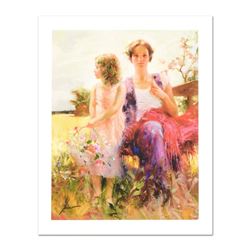 Pino (1939-2010) "Flower Basket Revisited" Limited Edition Giclee