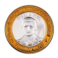 .999 Fine Silver Flamingo Las Vegas, Nevada $10 Limited Edition Gaming Token