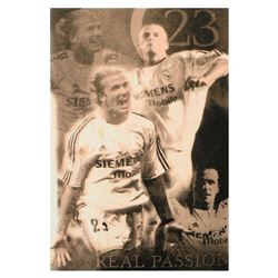 "Ringo" Daniel Funes "David Beckham" Original Mixed Media On Canvas (Warhol Protégé)