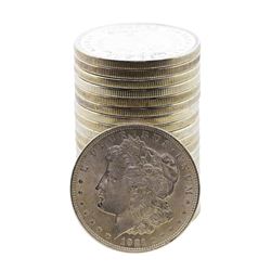 Roll of (20) Brilliant Uncirculated 1921 $1 Morgan Silver Dollar Coins