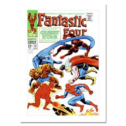 Marvel Comics "Fantastic Four #73" Limited Edition Giclee on Canvas