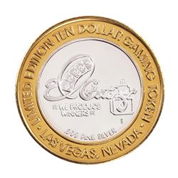 .999 Fine Silver El Cortez Hotel & Casino Las Vegas $10 Limited Edition Gaming Token