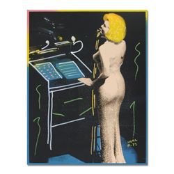 "Ringo" Daniel Funes "Happy Birthday Mr. President" Original Mixed Media On Canvas