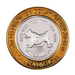 .999 Fine Silver Sam Boyd's California $10 Casino Limited Edition Gaming Token
