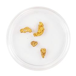 Lot of Gold Nuggets 2.59 Grams Total Weight