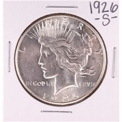 1926-S $1 Peace Silver Dollar Coin