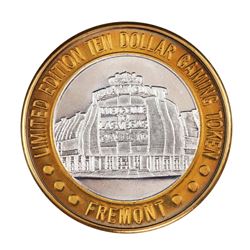 .999 Silver Sam Boyd's Fremont Las Vegas $10 Casino Limited Edition Gaming Token