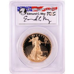 1996-W $50 Proof American Gold Eagle Coin PCGS PR70DCAM Edmund C. Moy Signature