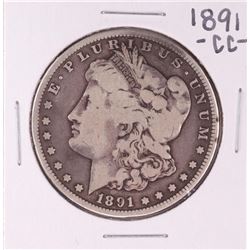 1891-CC $1 Morgan Silver Dollar Coin
