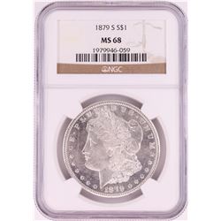 1879-S $1 Morgan Silver Dollar Coin NGC MS68