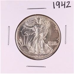 1942 Walking Liberty Half Dollar Coin