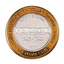 .999 Silver Las Vegas, Nevada Club $10 Casino Limited Edition Gaming Token