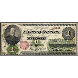 1862 $1 Legal Tender Note