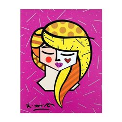 Romero Britto "Lily" Limited Edition Giclee