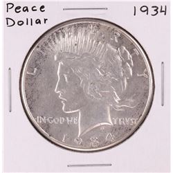 1934 $1 Peace Silver Dollar Coin