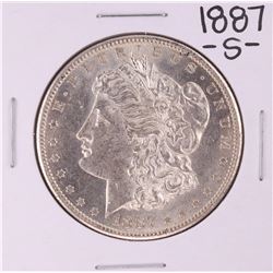 1887-S $1 Morgan Silver Dollar Coin