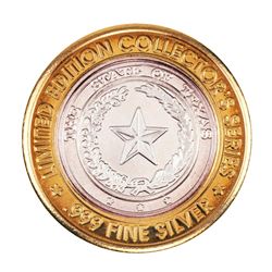 .999 Silver Horseshoe Casino Bossier City, LA $10 Casino Limited Edition Gaming Token