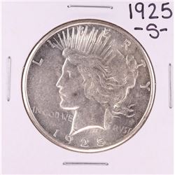 1925-S $1 Peace Silver Dollar Coin