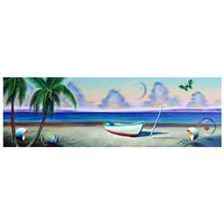 Ferjo "Lost In Paradise" Original Oil On Canvas