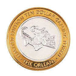 .999 Silver The Orleans Hotel & Casino Las Vegas, NV $10 Casino Token Limited Edition