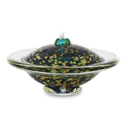 Gartnerblade "Large Saturn Oil Lamp" Hand Blown Glass Sculpture