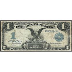 1899 $1 Black Eagle Silver Certificate Note