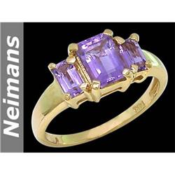 Vintage 3.00 ct White Sapphire & Diamond Ring 14kt Gold