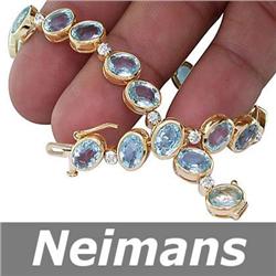 Certified 1.00 ct Aquamarine Solitaire Pendant 14k Gold