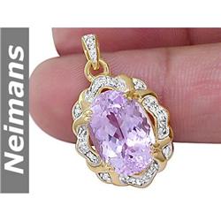 Certified 1.50 ct Orange Sapphire & Diamond Ring 14kt