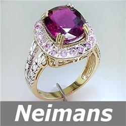 Antique 2.50 ct Star Sapphire & Diamond Ring 14kt Gold