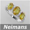 Image 1 : Gem Quality 1.50 ct Green Tourmaline Ring 14kt Gold