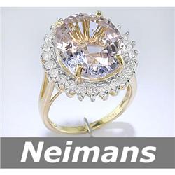 Gem Certified 5.75 ct Sapphire & Diamond Bracelet 14kt