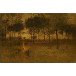 George Inness - The Home of the Heron