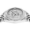 Image 4 : Rolex Mens SS Meteorite Diamond Princess Cut 36MM Oyster Datejust Wristwatch