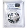 Image 4 : 2001-P BUFFALO SILVER DOLLAR  PCGS PR-69 DCAM